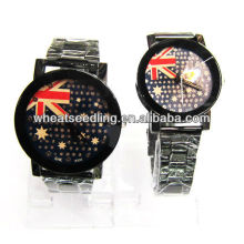 UK flag design wrist watch for lover JW-13